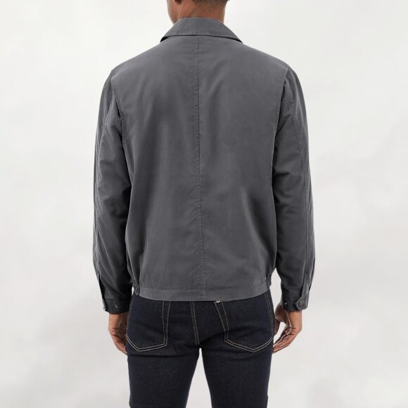 NWT -  London Fog Auburn Light Weight H20-Resistant Zip Front Golf Jacket - Iron - Picture 3 of 6